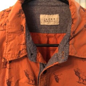 ✿ elk print button down shirt - Jachs NY ✿